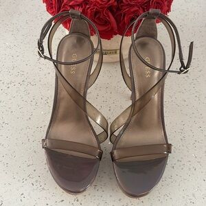 GUESS Women's Casilda Heeled Sandal                      Brand New! Never worn!